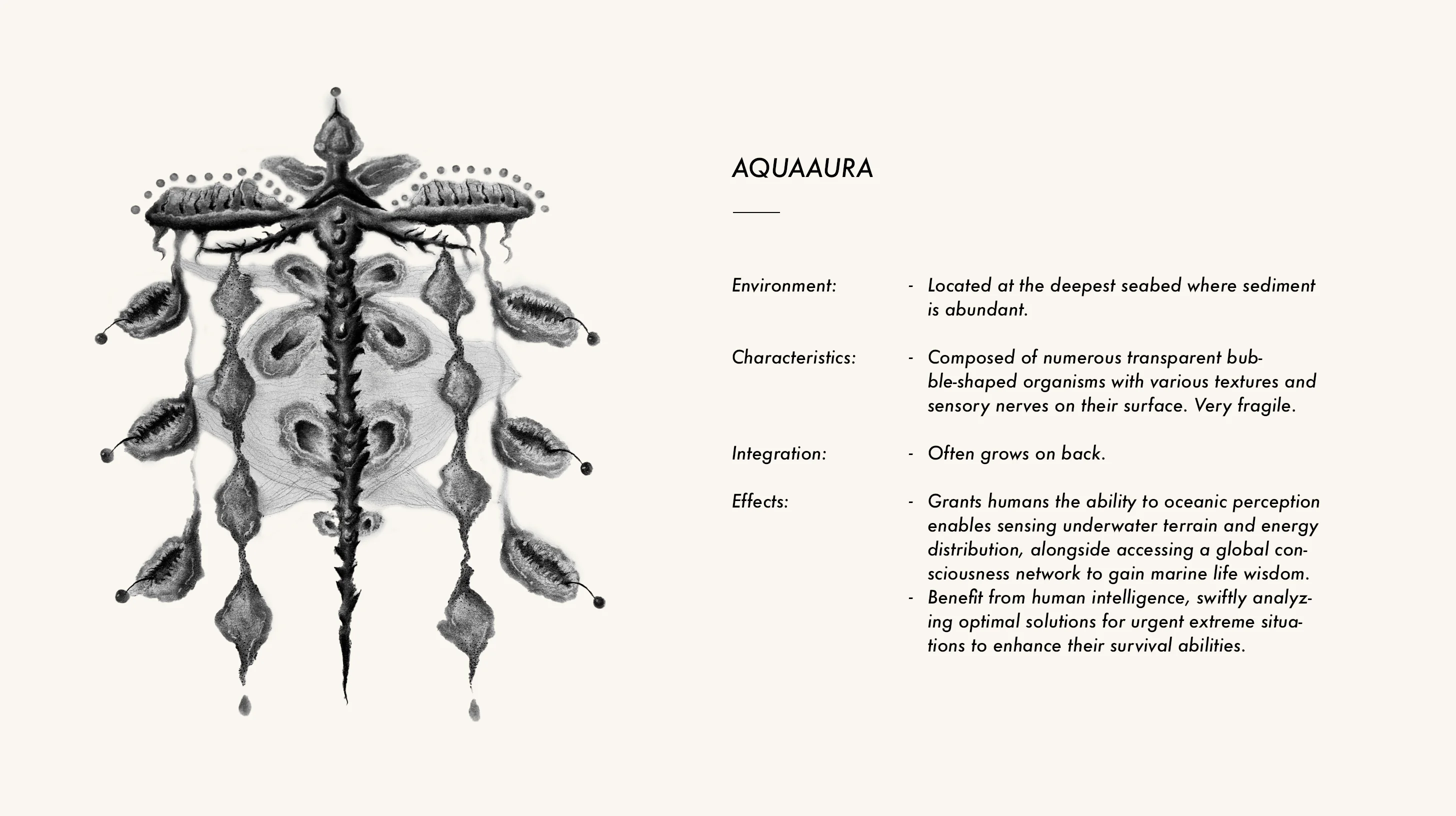 Aquaaura organism study