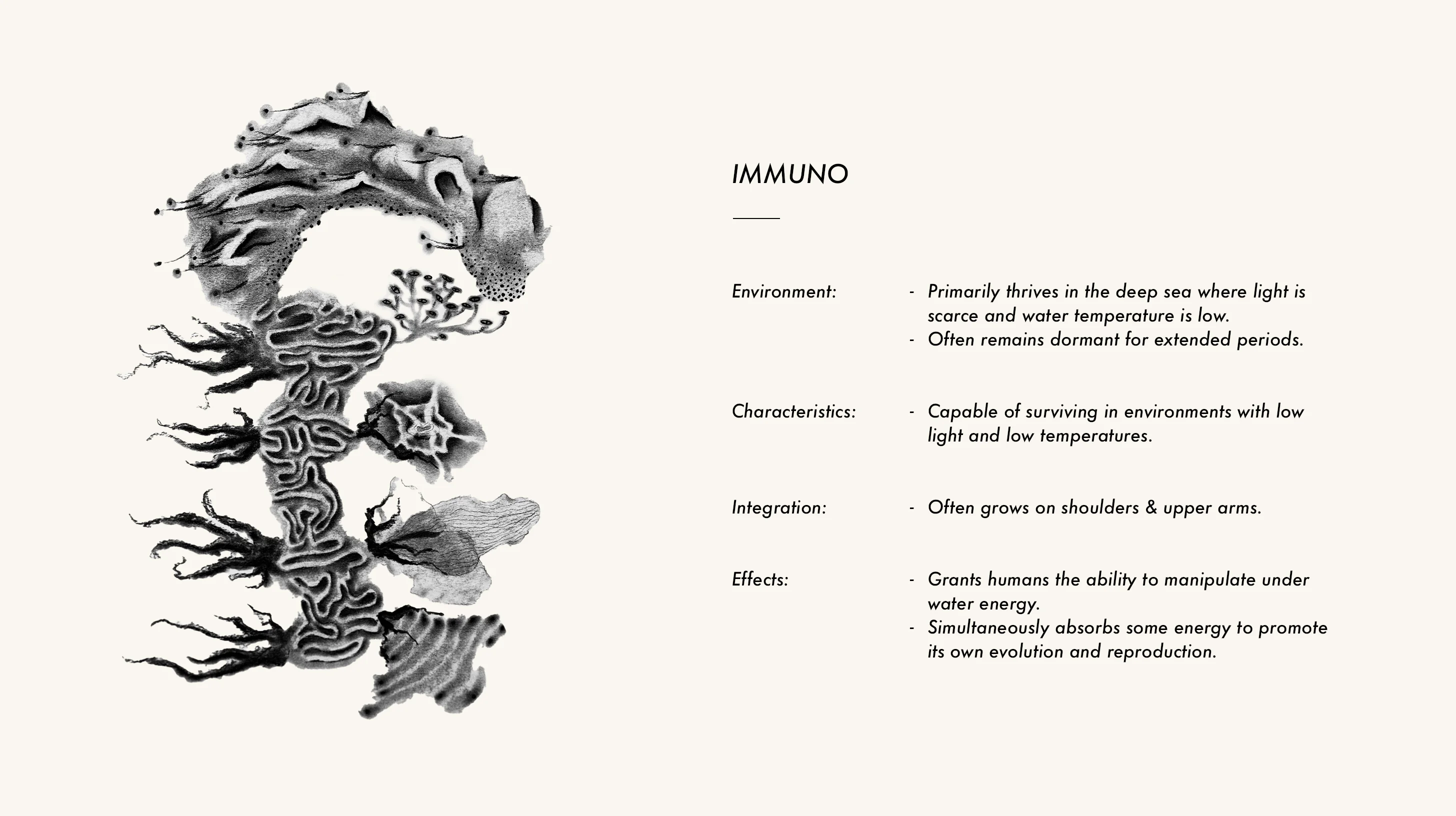 Immuno organism study
