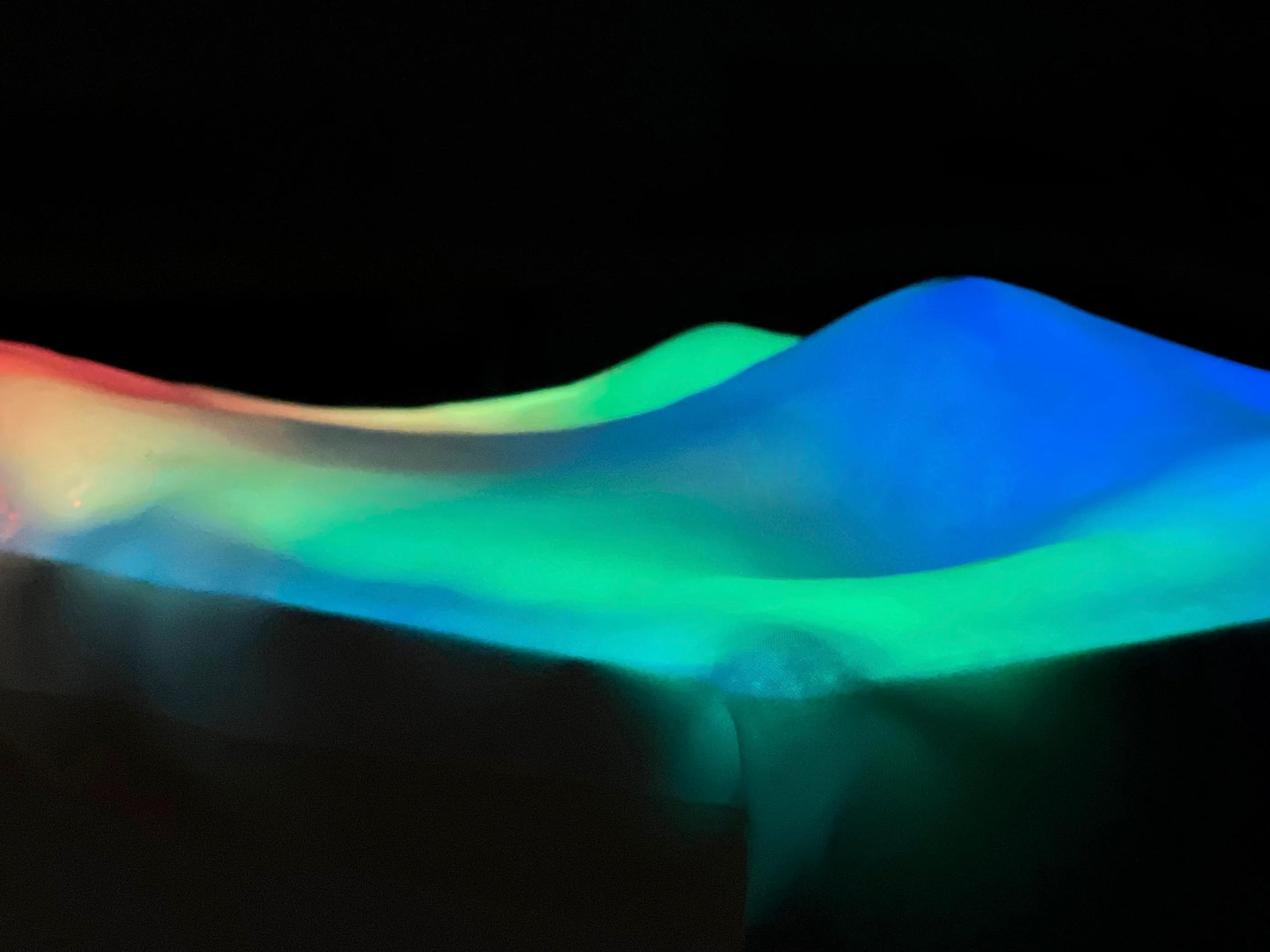 Wave installation view one