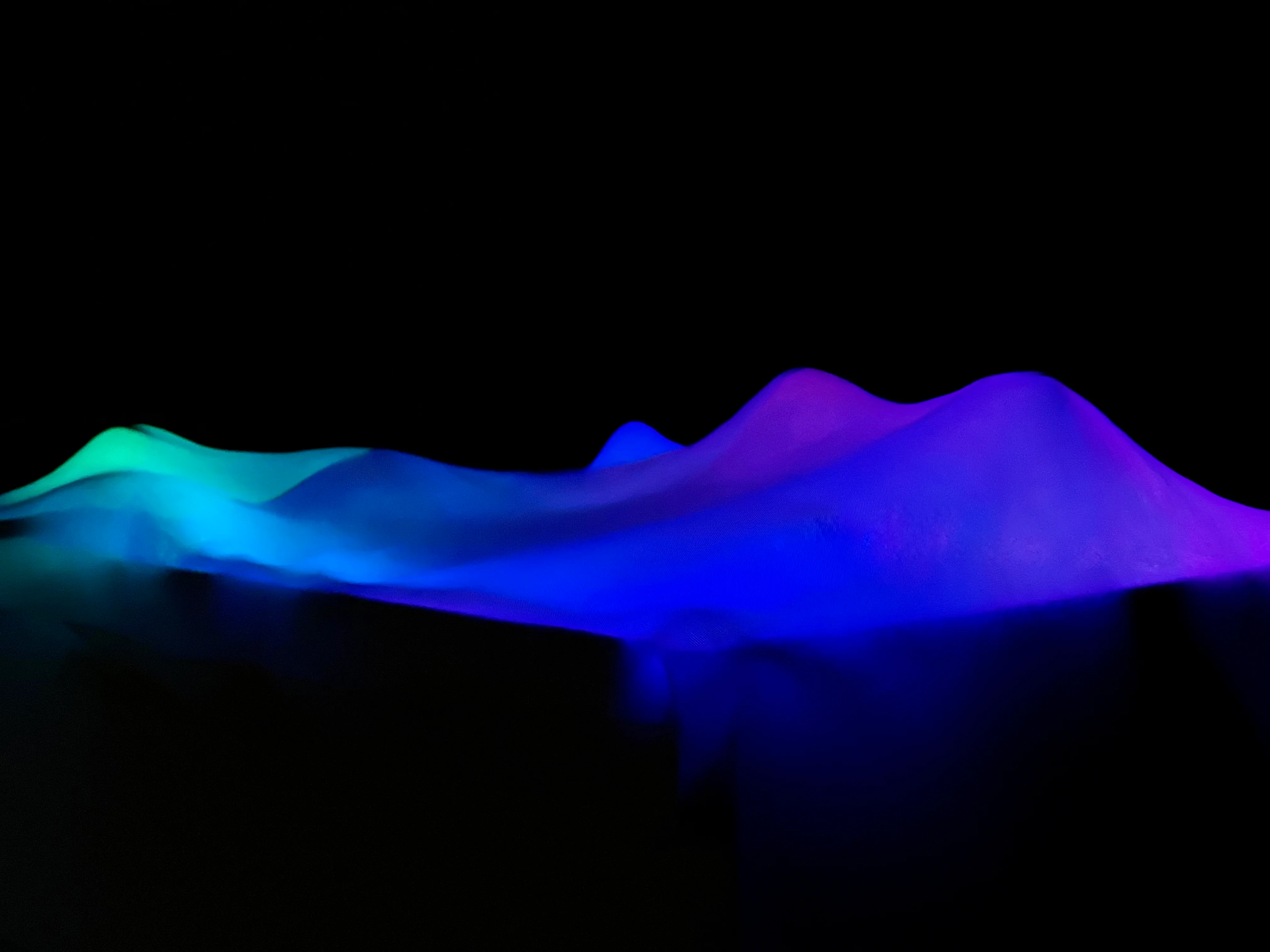 Wave installation view three