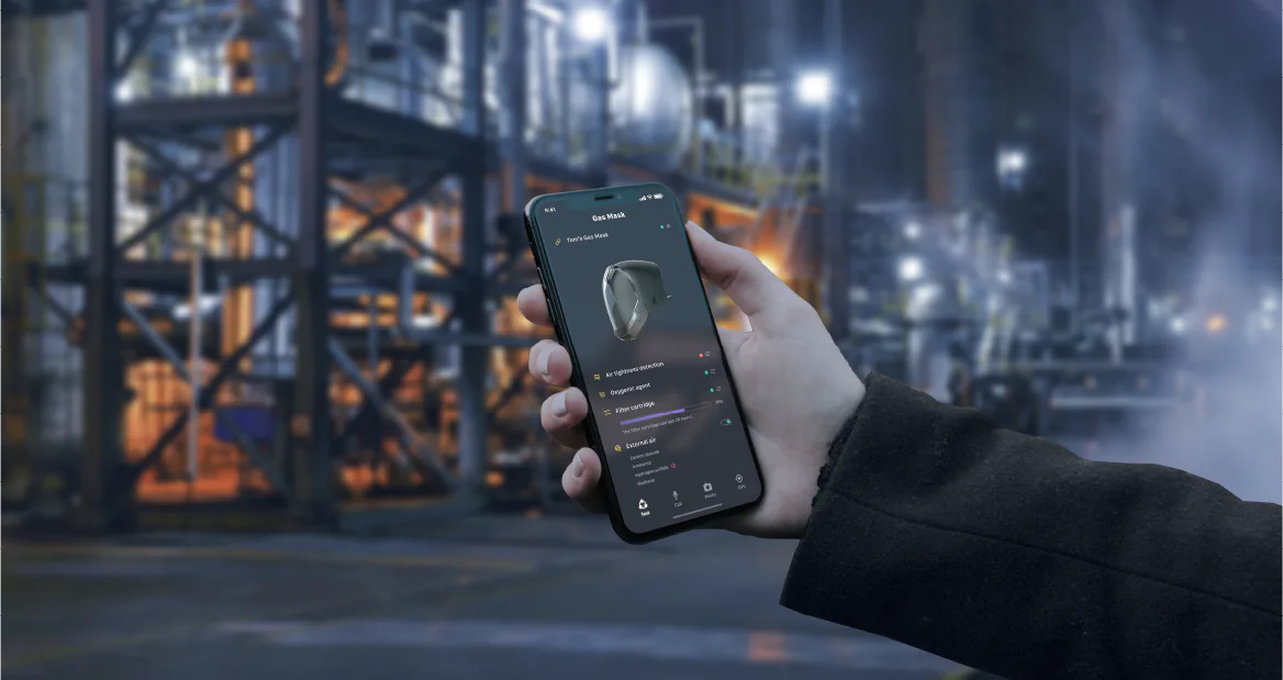 Chem Guard companion mobile interface overview