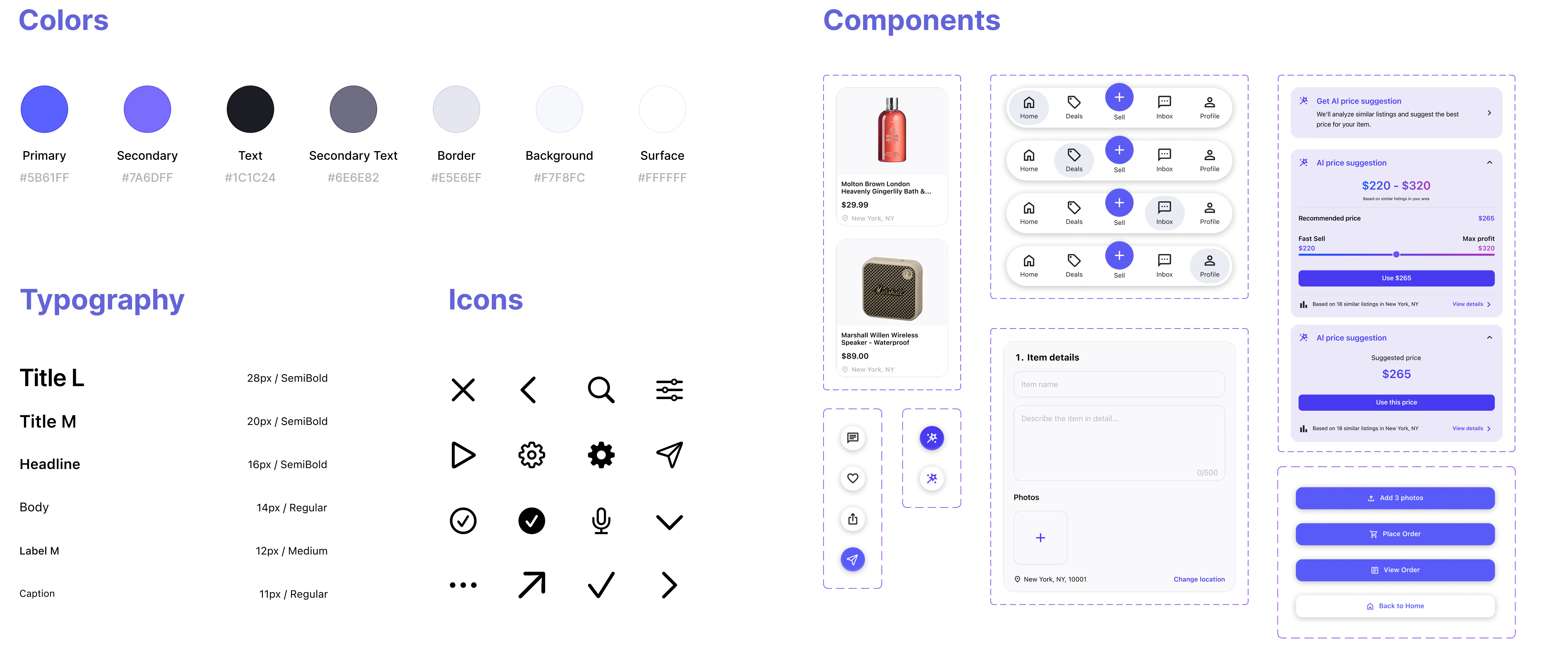 Dollar Flip design system foundation