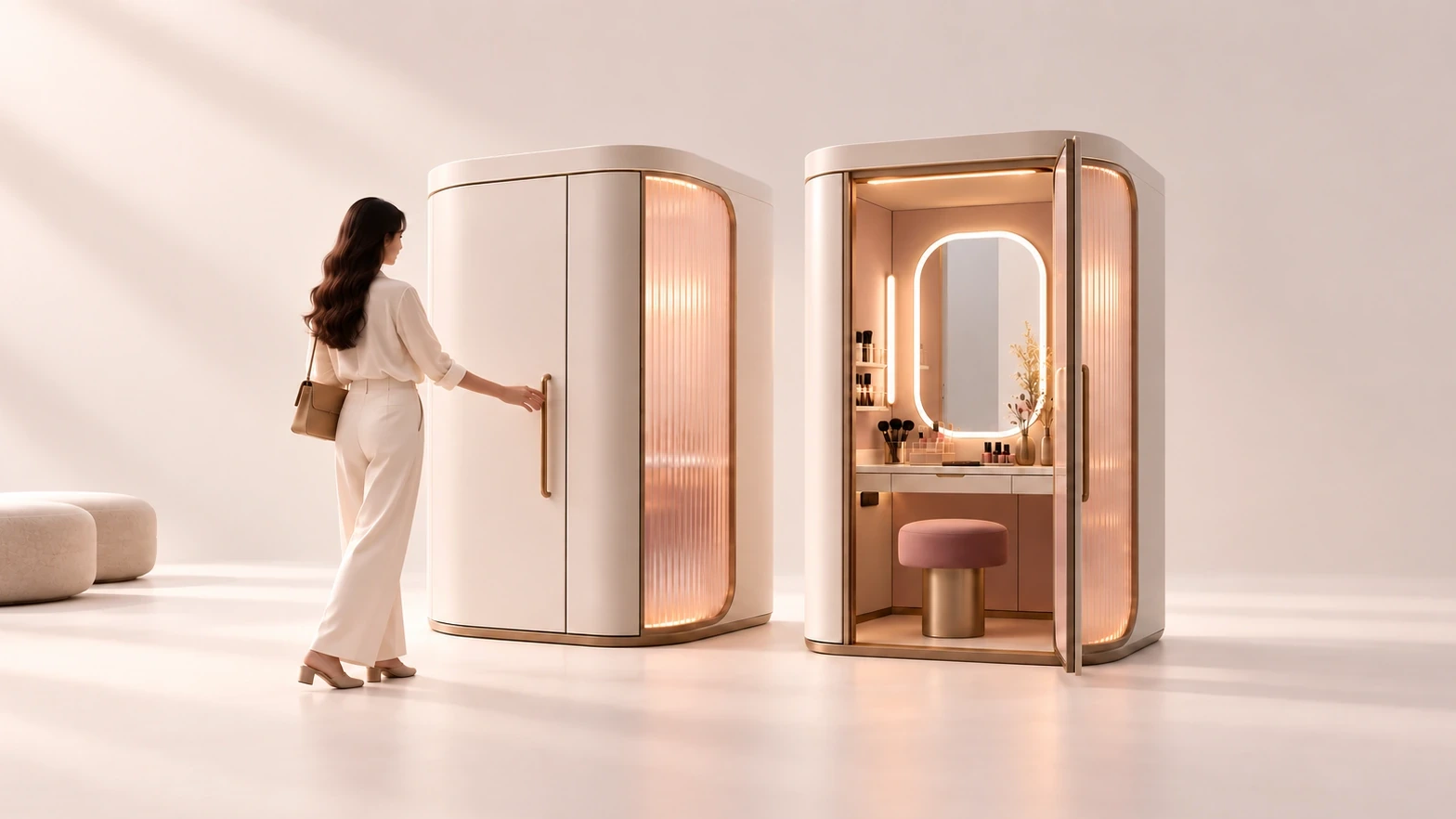 Glamhub shared dressing room overview